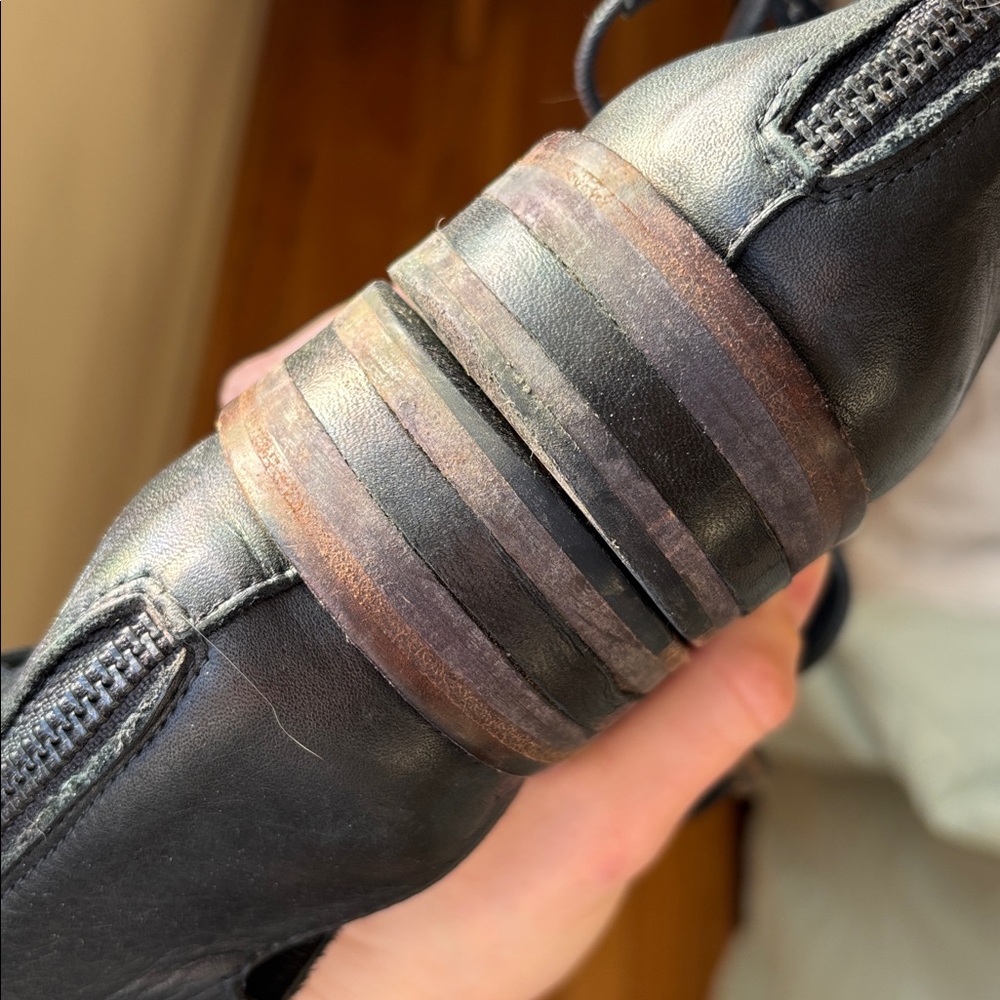 Freda Salvador Black Lace-Up Women's Sandals - Picture 7 of 9
